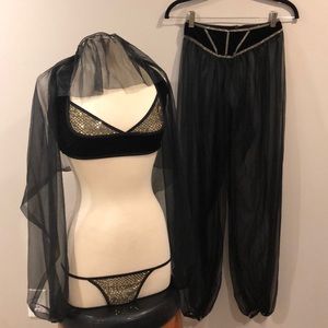 Coquette Bellydancer Sexy Costume Sz S